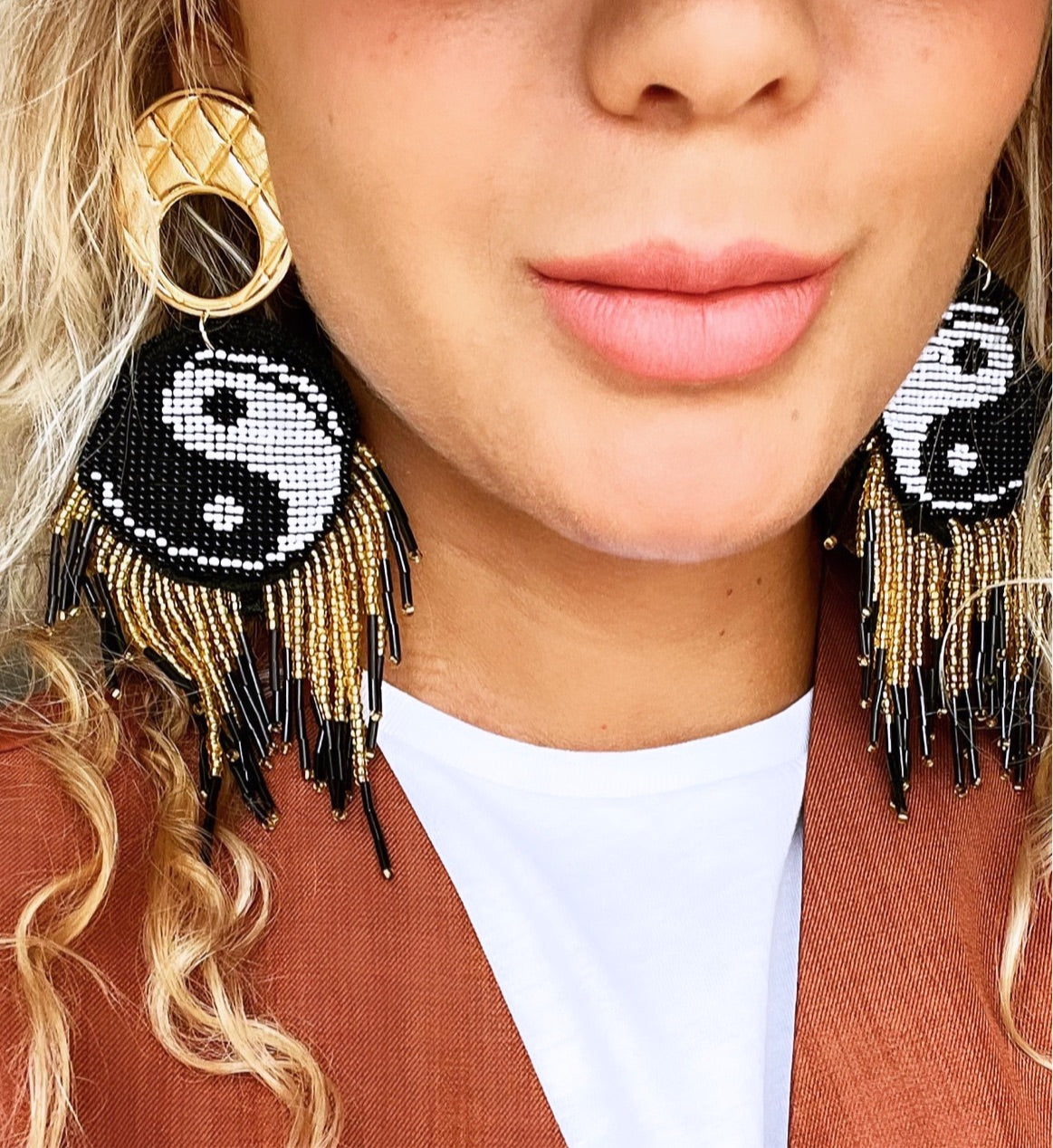 YIN YANG earrings